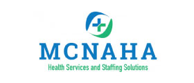 MCNAHA health services and staffing solutions logo
